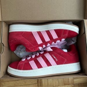 Adidas - Campus 00’s pink and red